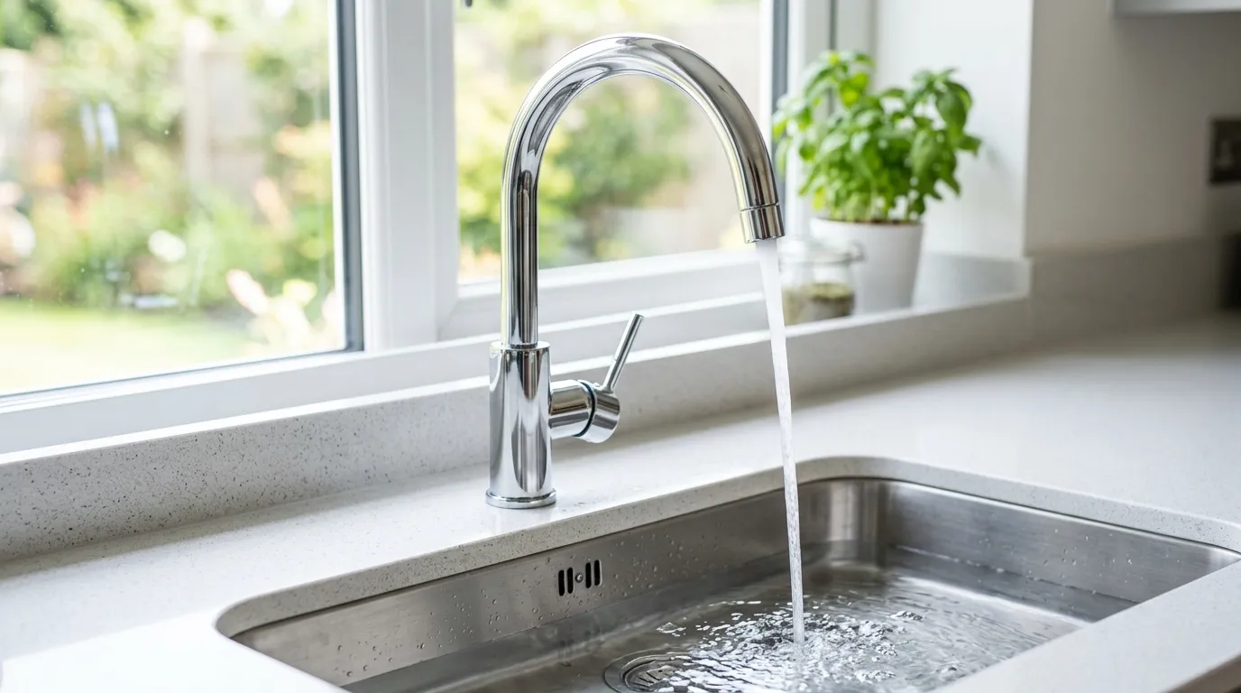 Local Plumbing Master Pros same day plumber fixing a faucet in Donaldson, AR